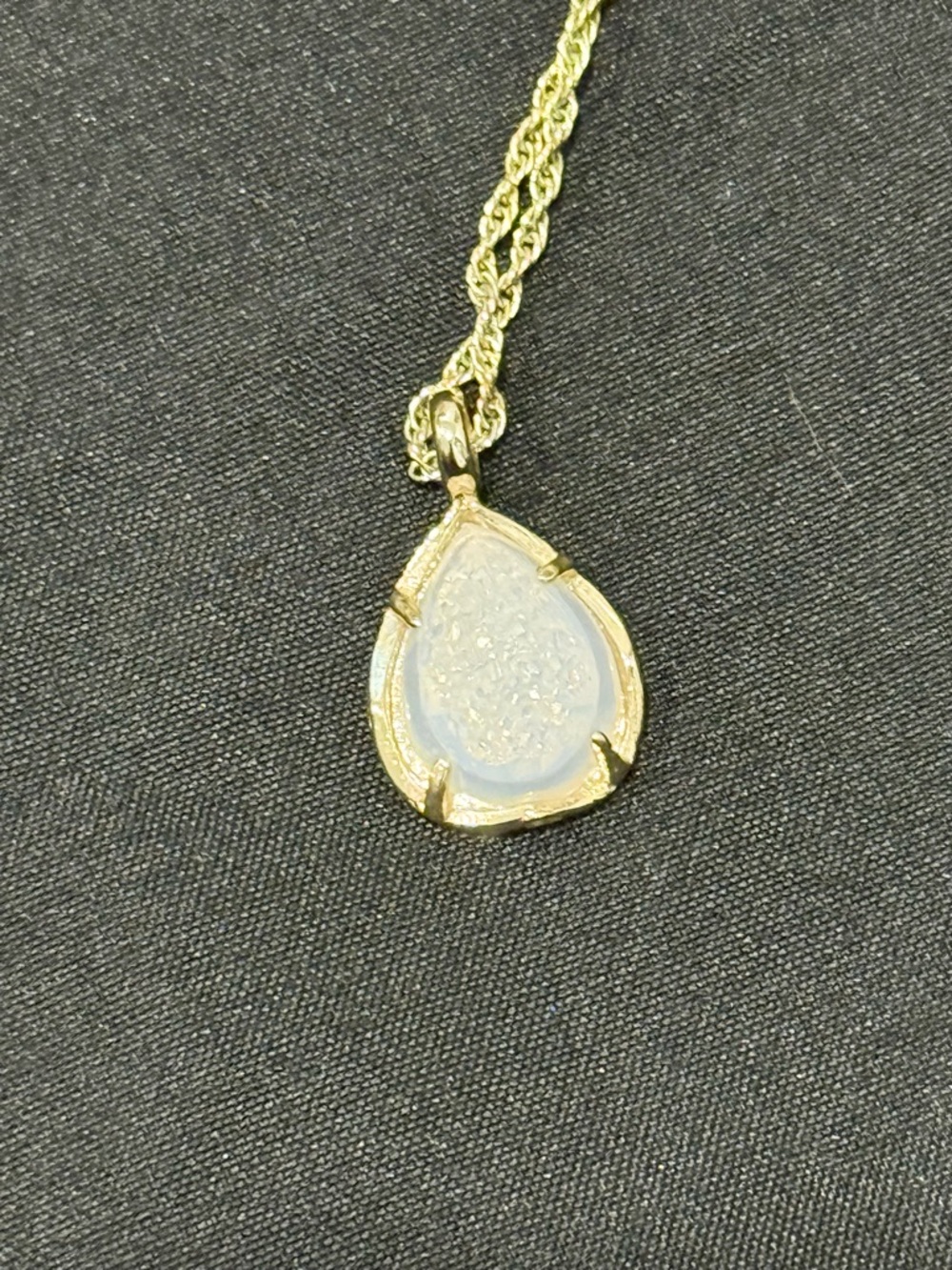 RARE Kendra Scott Drusy Kiri Necklace